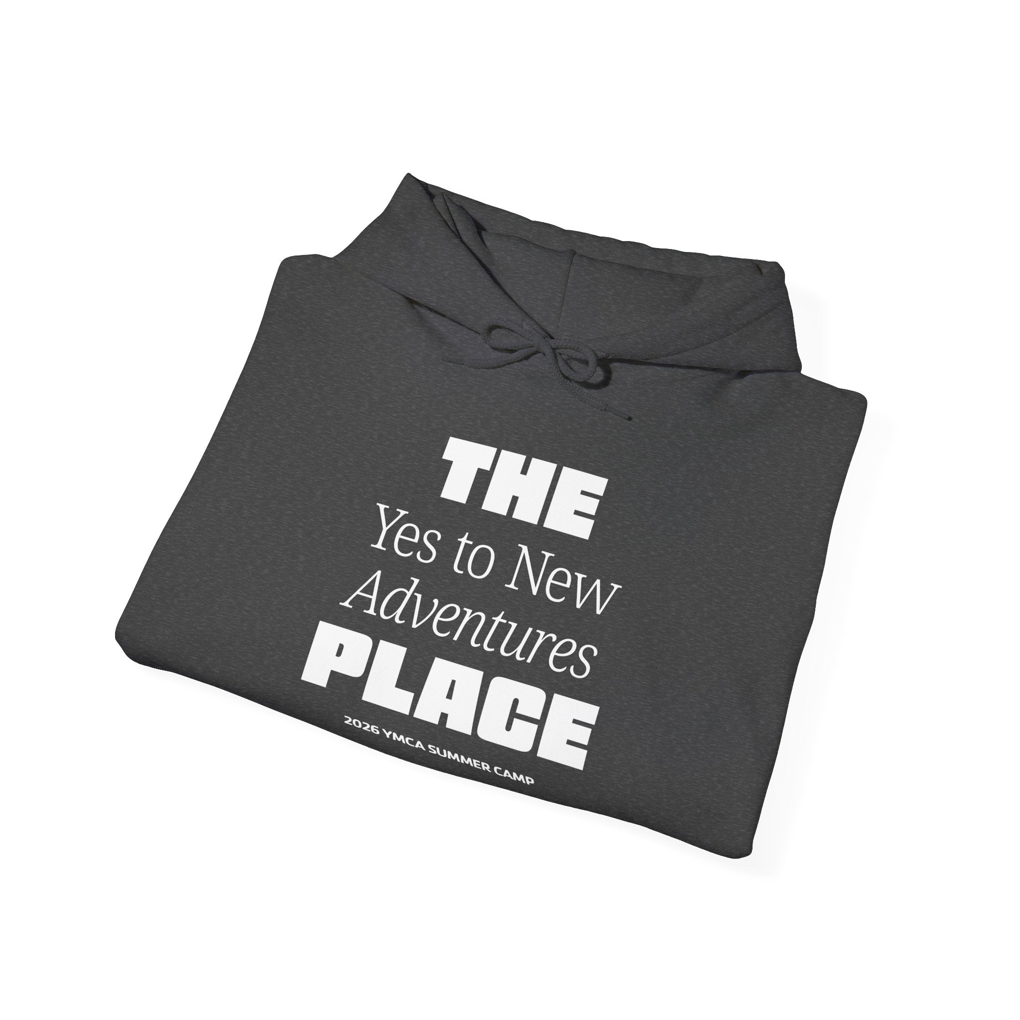 YMCA Summer Camp Hoodie — Adult - "Yes to New Adventures" 2026