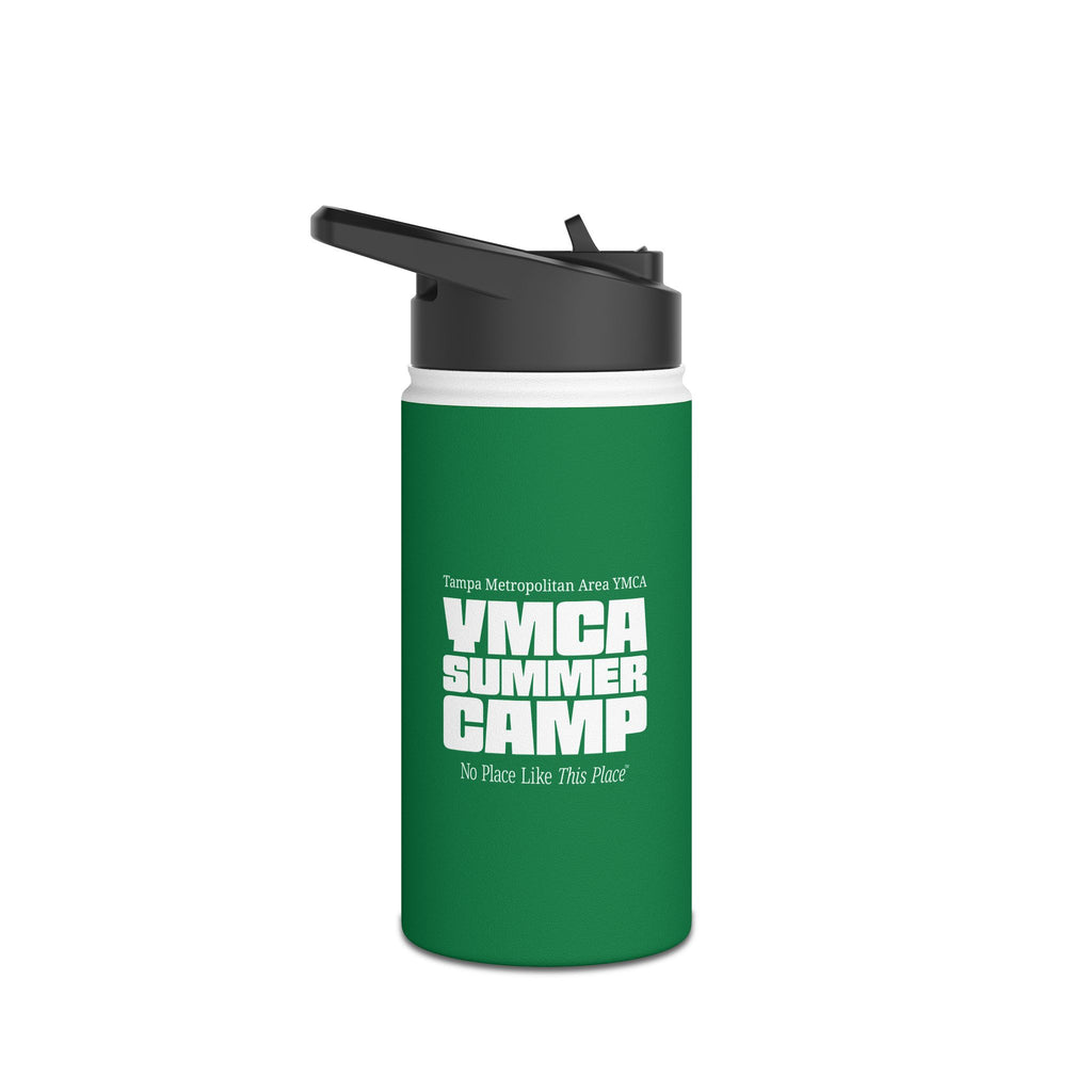 Tampa YMCA Summer Camp Stainless Steel Water Bottle — Logoed