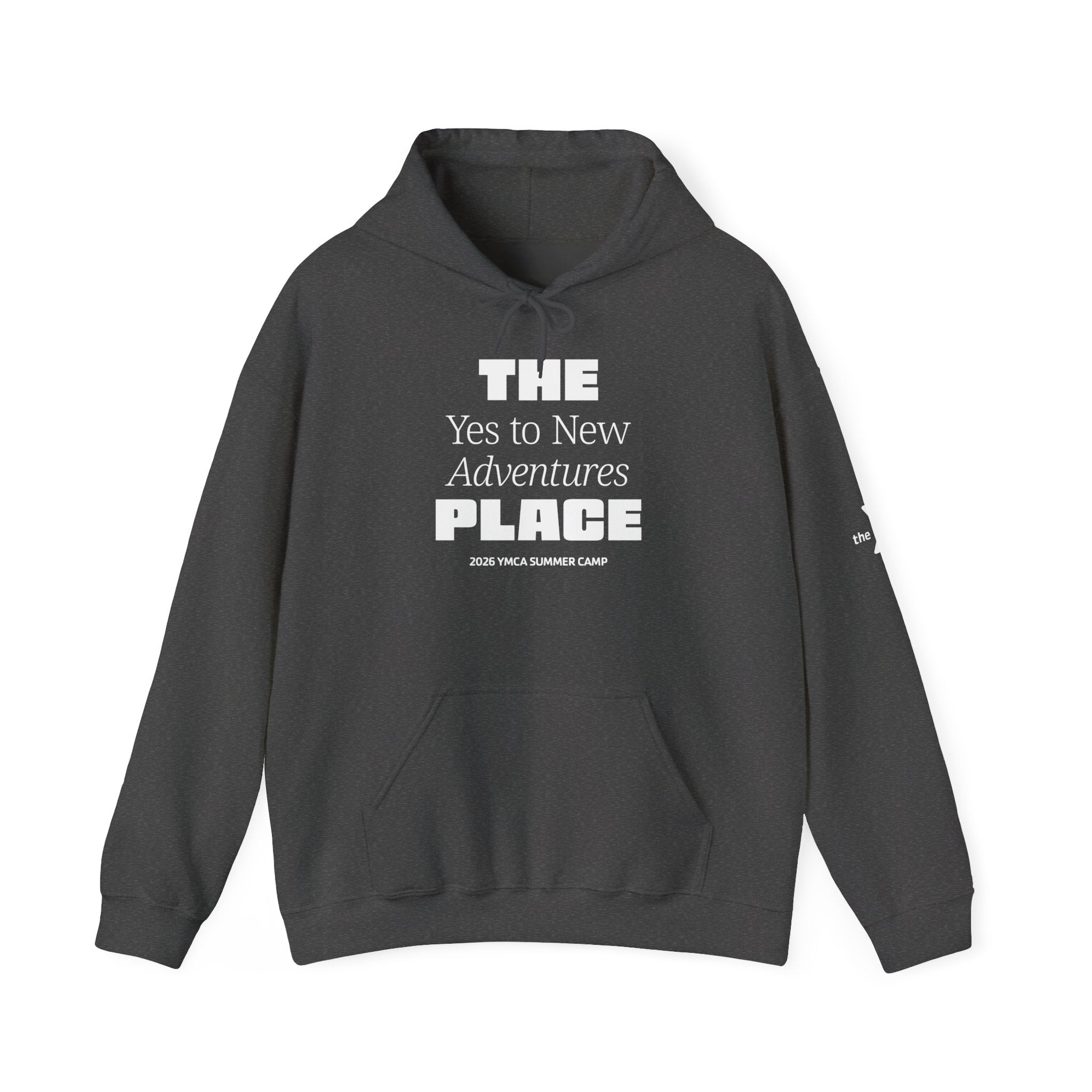 YMCA Summer Camp Hoodie — Adult - "Yes to New Adventures" 2026